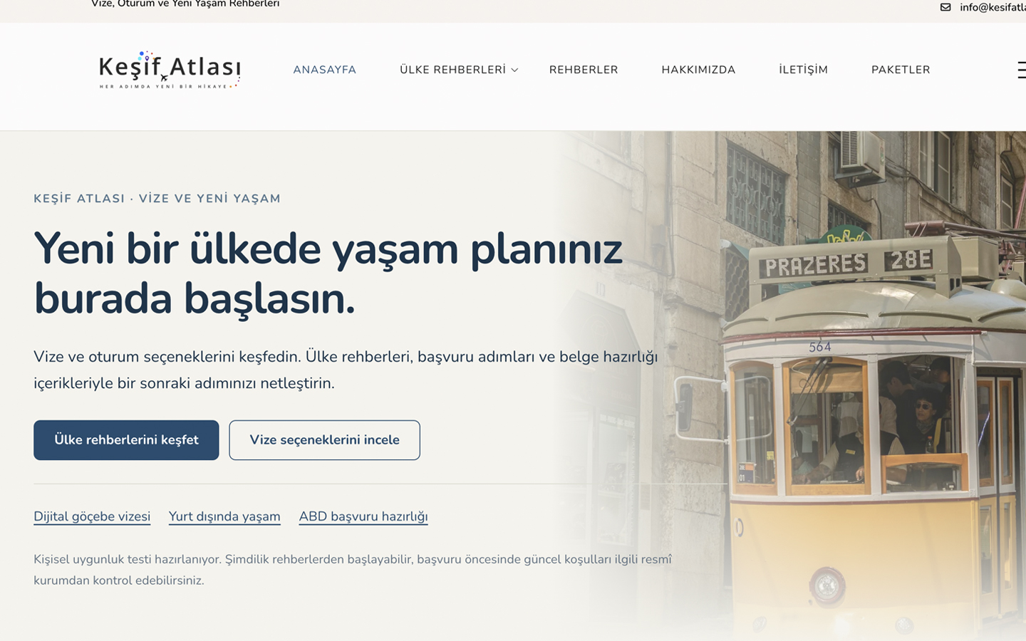 Keşif Atlası website screenshot