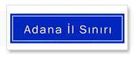 Adana İl Sınırı