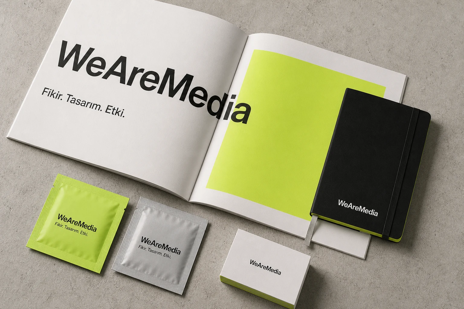 WeAreMedia dijital pazarlama stratejisi ve yaratıcı çalışma masası